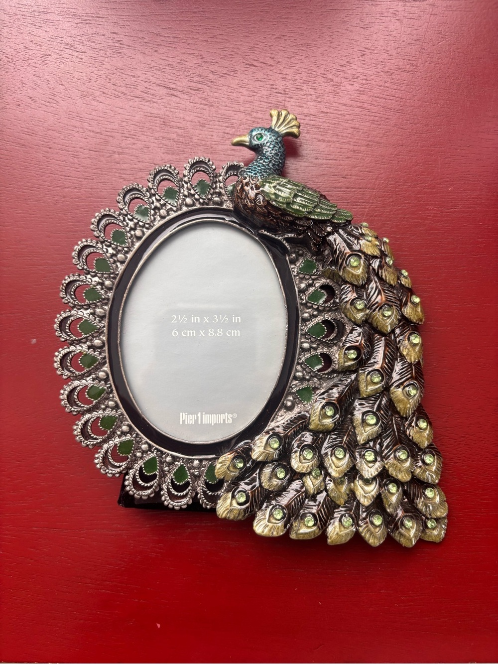 Peacock Picture Frame